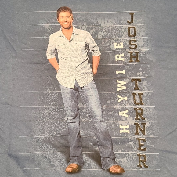 Josh Turner 2010 Haywire tour tshirt - Picture 2 of 3
